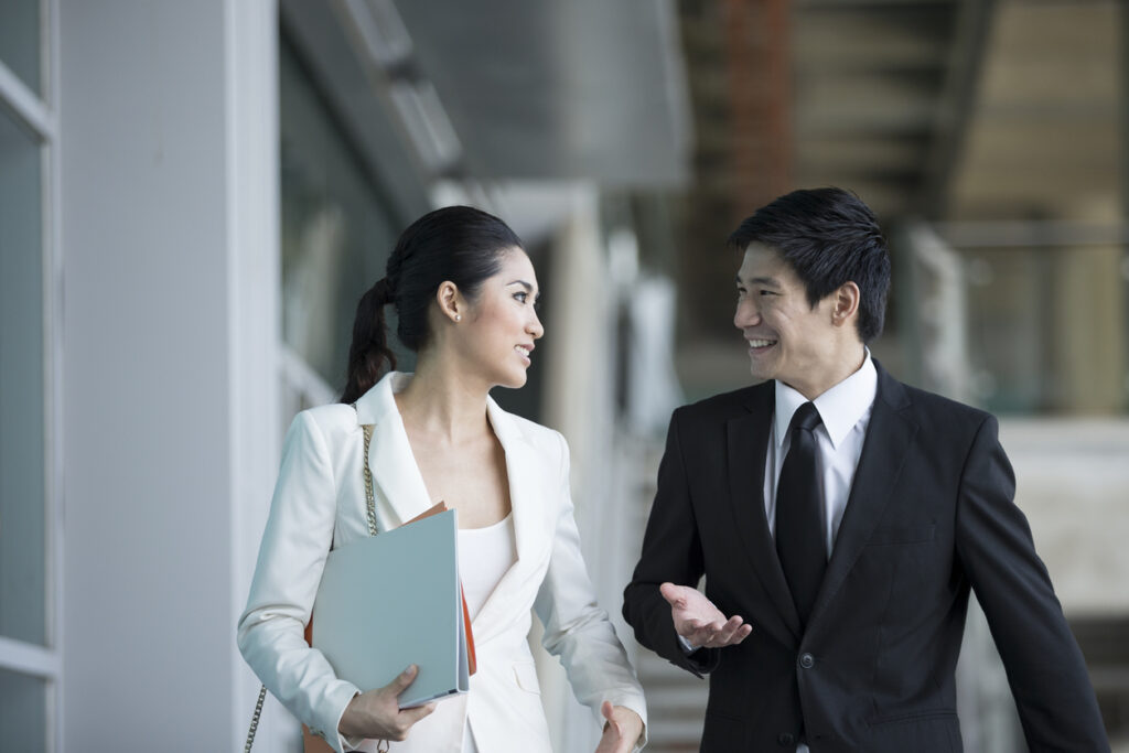 対話する社員